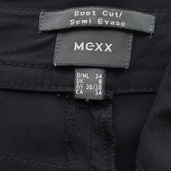 Mexx boot cut black dress pants - Picture 3 of 4